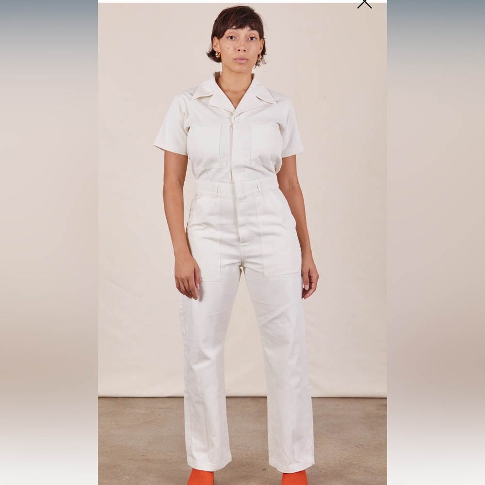 Big Bud Press White Jumpsuit